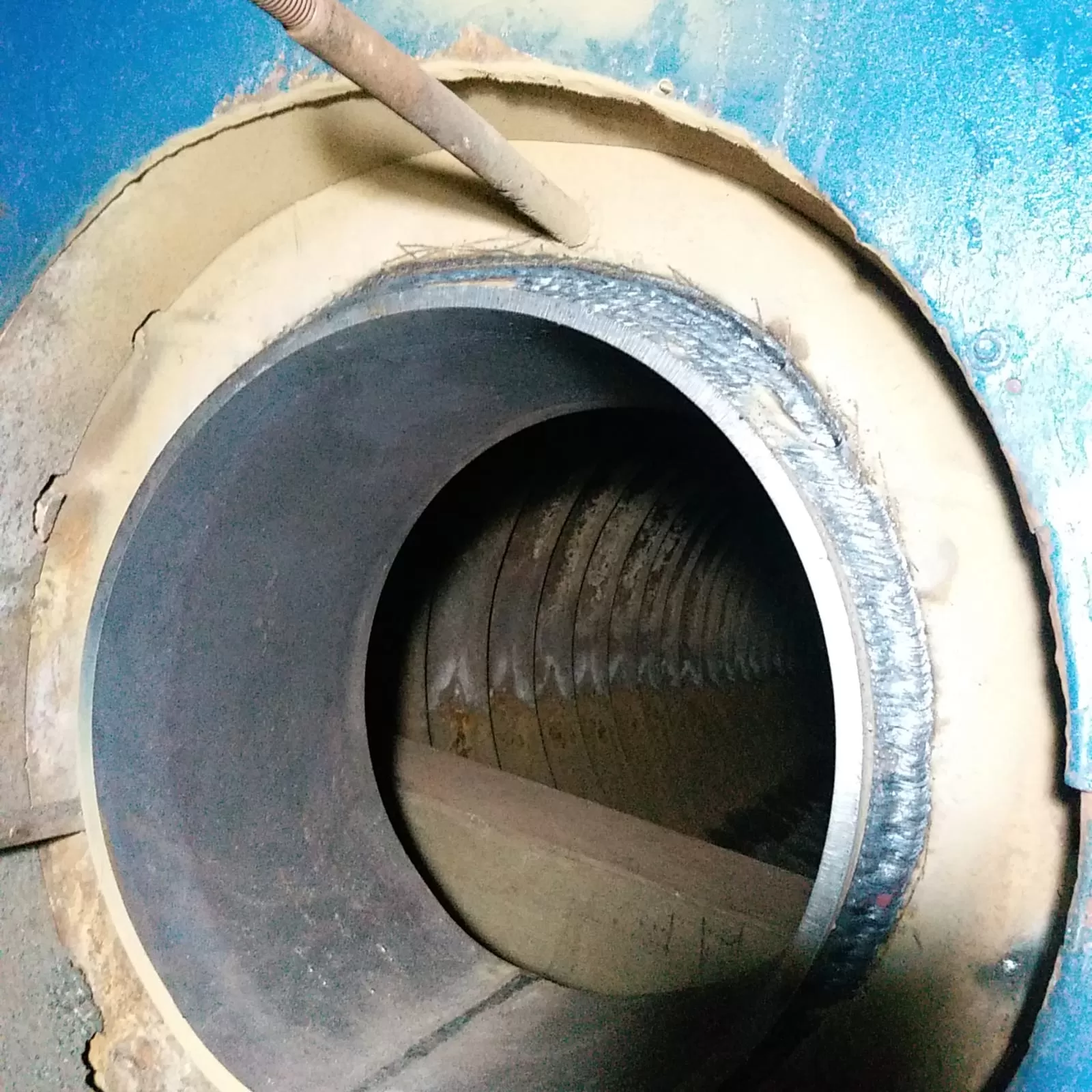 yıldız kazan boru deyişimi ve patlama kapaği değişimi